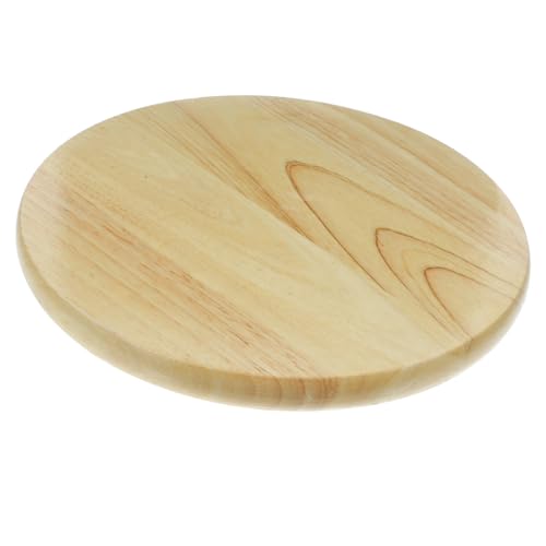 BESPORTBLE Wooden Round Stool Seat Replacement for Bars Restaurants and Home Real Canteen Stool Cover Stylish Design