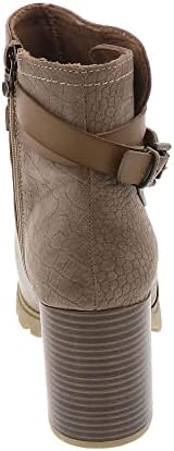 Blowfish Malibu Women's Winston Fashion Boot, Cream Coffee Tumbleweed, 8.5 | Image 5