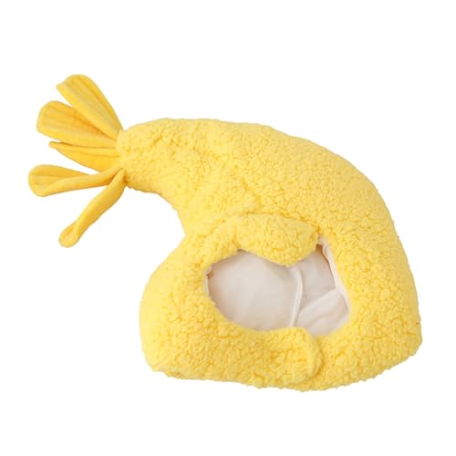 Chapeau de fête amusant crevette frite en peluche pour réussir toutes vos photos de fête