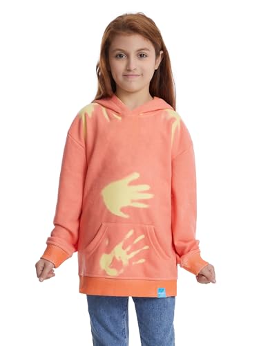 Image of Unisex Children Color Changing Casual Hoodie Heat Reactive Boys and Girls Fashion Sweatshirt