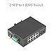 Gigabit Industrial POE Web Managed Switch 2 Optical + 8 Ports Mode Single-Fiber SC/SFP Interface Transceiver(2SC-8RJ45 Web-Based)