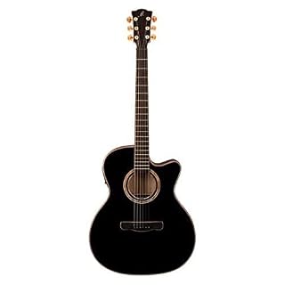 Merida Pompe Extrema Diana Série Guitare folk Noir brillant - Les Beatles, Paul McCartney, John Lennon, RIngo Starr, George Harrison