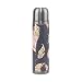 Sawhonn Rétro Bohême Peather Bouteille d'eau en Acier Inoxydable Thermos sans BPA 500ML Double Paroi Vide Gourde Bouteille Isothermes pour Sport école Café Thé