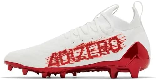 adidas Adizero Primeknit Men’s Football Cleats ‘'White Team Power Red' (HP8740) - Size 12.5 - Image 3