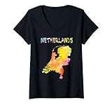 mapa holanda belgica español La camiseta de acuarela con mapa de Países Bajos es un gran regalo para los amantes de la geografía y el mapa. La camiseta con mapa de Países Bajos es un regalo genial para los amantes del mapa y los Países Bajos, dibujada a mano con mapa de Países Bajos para hombres, mujeres y niños