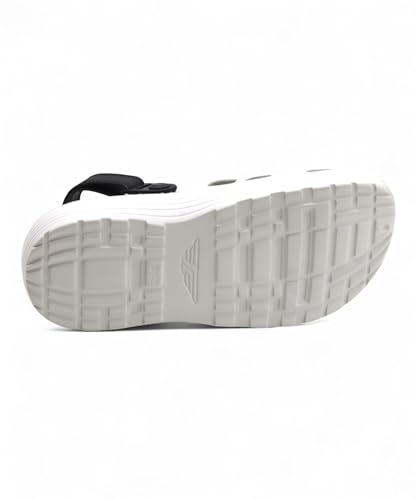 Image of Red Tape Mens Lightweight EVA Clogs Slip-On Comfortable Casual Footwear with Adjustable Back Strap and Anti-Slip Outsole