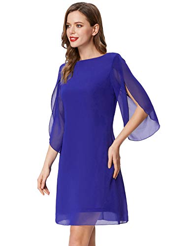 Grace Karin Summer Dresses For Women 2023 Party Wedding Knee Length Dresses Blue Xxl #TOP5