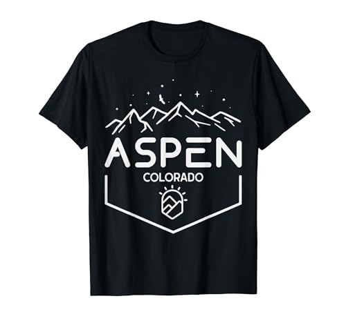 Montaña Aspen Colorado Camiseta