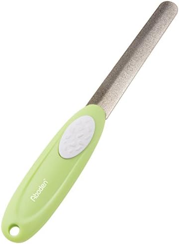 Aboden Pet Nail File with Textured Finger Grips, Green