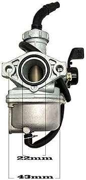 Carburetor for Honda 125cc& ATC185 ATC185S ATC200 ATC200S ATC200X XR100 XR100R XL100 CB100 CB125 CRF150 XL125S XR TRX250 TRX 250EX Recon