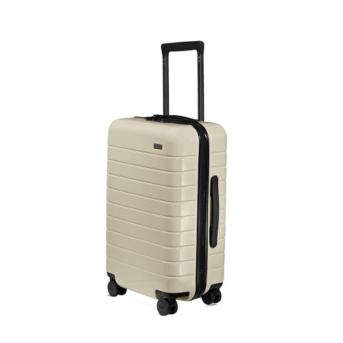 Away Carry-On Luggage, Lightweight Hardside Suitcase with Spinner Wheels, 22 Inch Airline Approved, TSA Lock, Salt White