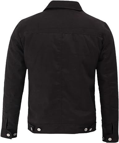 Men's TV Series Yellowstone John Dutton Cowboy Rip Wheeler Kevin Costner Black Wool and cotton Yellowstone Vest Jacket2