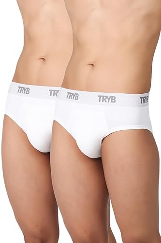 Image of TRYB Supporter for Cricket | Sports Underwear for Men | Stretchable Active Supporter Briefs | Pouch for Abdominal Guard | Light Weight, Breathable & Quick Dry | Gym Sports Innerwear Brief