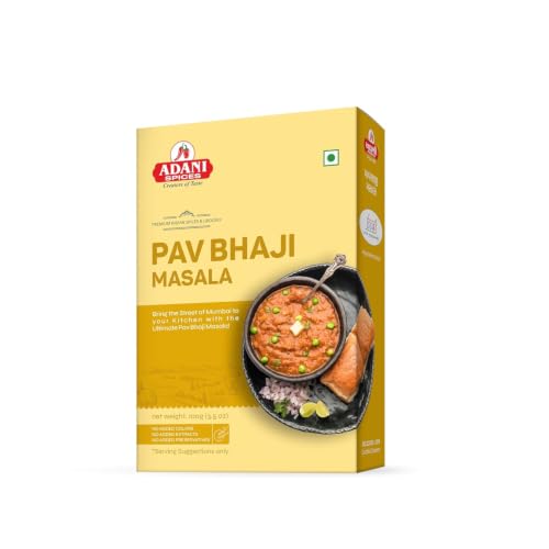 Image of Adani Spices Pav Bhaji Masala Powder, 100gm