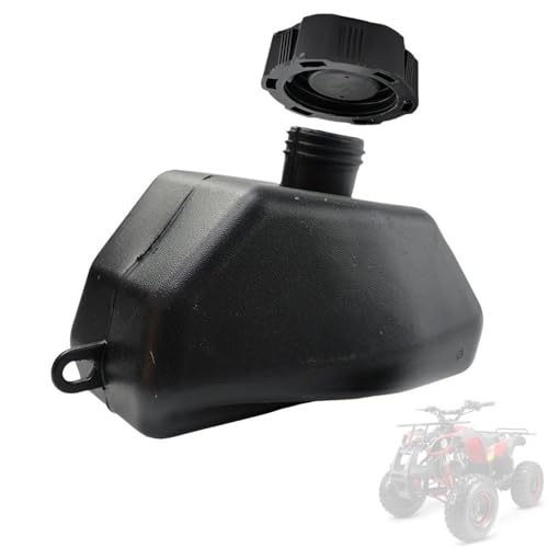 Tapa plástica del tanque de combustible accesorio negro para moto todoterreno 2