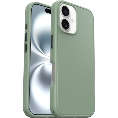 Coque antichoc iPhone 16 OtterBox Symmetry verte aimantée ultra résistante