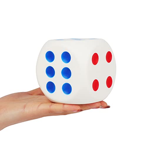 Anboor 3.1" Squishies Dice Kawaii Soft Age 3+ Slow Rising Scented Squishies Stress Relief Kids Toys Presnet Collection Decorative Props(Blue Red)