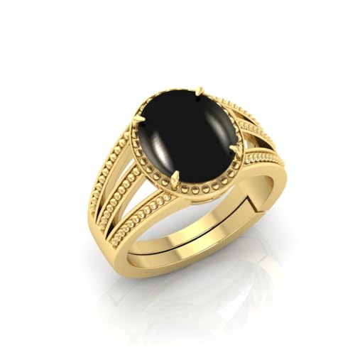 Bague agate hakik 11,25 ratti pour homme et femme, anneau réglable en argent sterling taille S