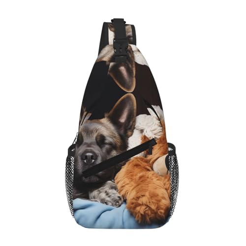 Bolso Sling para mujer y hombre mochila de viaje cruzada miniatura 1
