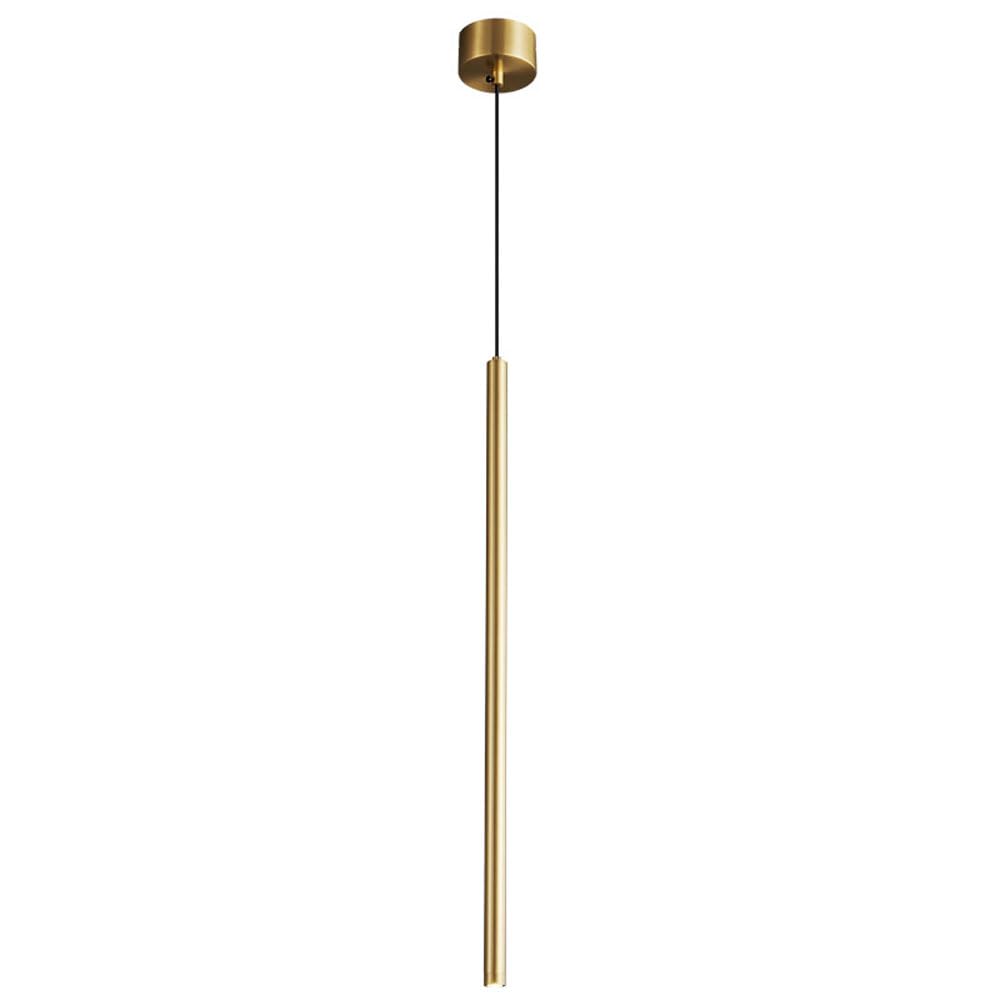 Lampada a Sospensione in Ottone per Ristorante Nordico, lampadario lineare per Studio e Bar, lampade da Comodino semplici e Creative per Camera da Letto, per Ingresso/Isola Cucina/Bar/Ingresso, l