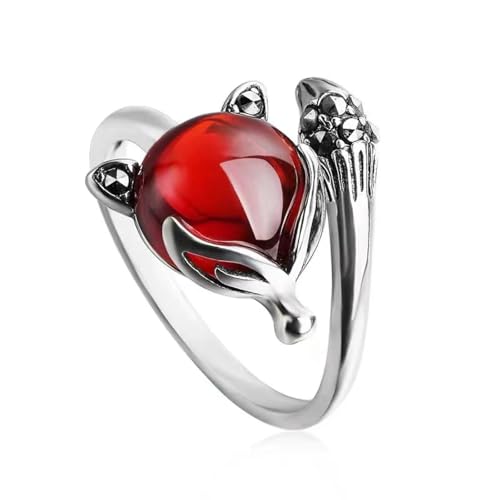 Bijoux bague fox mignon pour offrir un cadeau vintage original aux filles et garçons
