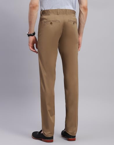 Image of Monte Carlo Mens Solid Regular Fit Trouser (2240861402CF)