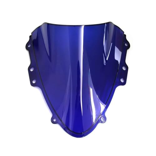 Pare-brise double bulle GSXR 600 750 K4 2004-2005 en acrylique noir