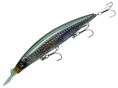 momolures - Bass lures ZODIAC 120 SW 22g super long cast sinking minnow for saltwater game fishing (HT SAYORI)