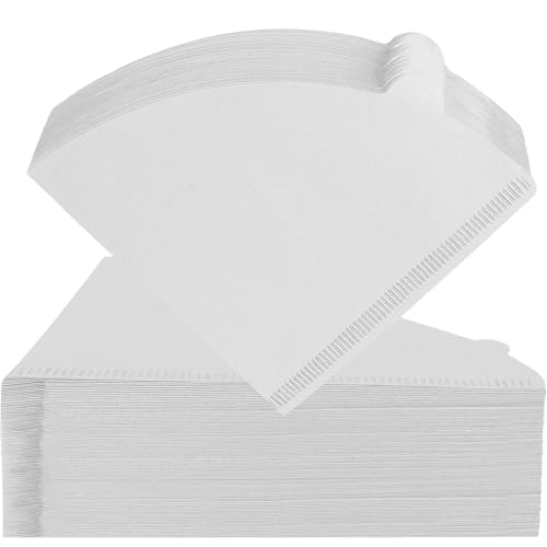 Lista de Filtros de café los 5 mejores. 42 LENGSIDA Filtros V60 de Café de Papel, 100 Piezas V02 Papel del Tamiz del Café Apto para Cafeteras de Goteo y Mayoría de Tazas de Filtro