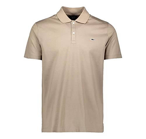 PAUL & SHARK Polo de algodón, regular, casual, X-Large, beige
