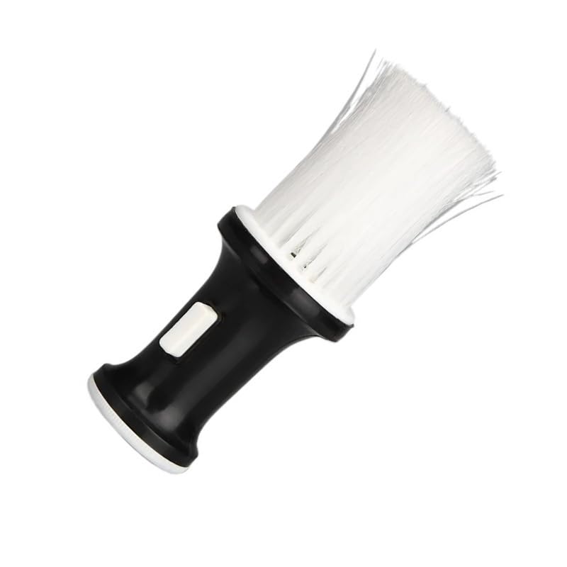Brosse Douce For Couper Les Cheveux, Plumeau For Le Visage Et Le Cou, Brosses De Barbier Propres, Outils De Coiffure For Salon De Coiffure, Accessoires For Barbier | White