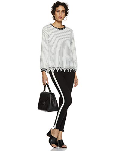 Image of Jealous 21 Women's Striped Regular Fit T-Shirt