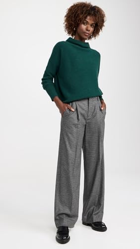 Image of Vince Women's Boiled Funnel Neck Pullover