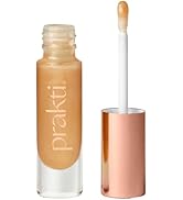Prakti KhushiKiss Nourishing Lip Oil in Sparkling Chai, Hydrates &amp; Plumps Lips, High-Shine Finish...
