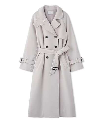 [セルフォード] ウール混ロングトレンチコート CWFC245009 レディース IVRのサムネイル