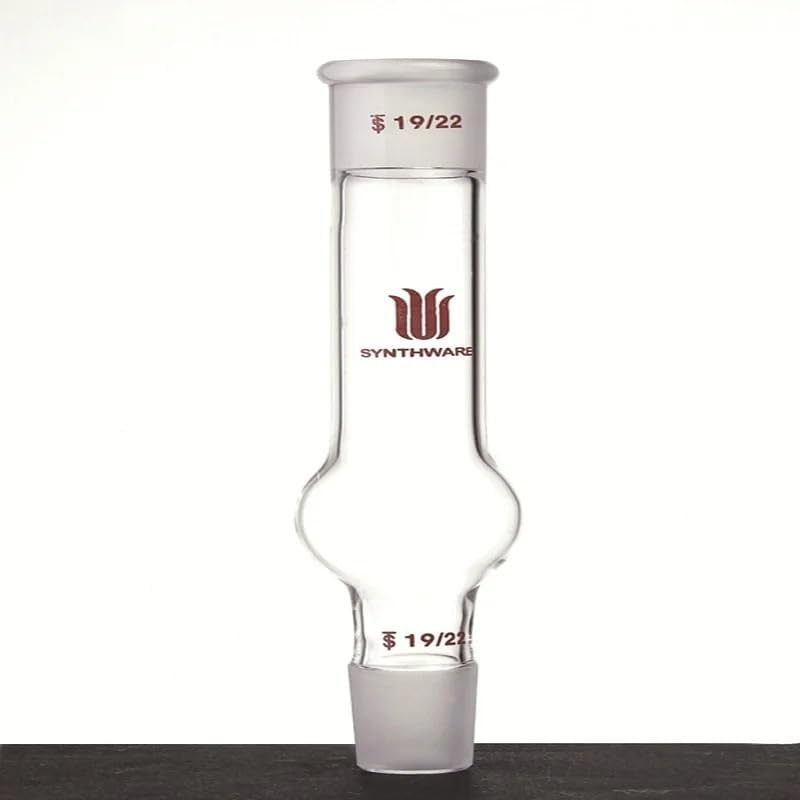 Lab Straight drying tube with upper and lower grinding ports, ADAPTER, DRYING TUBE, STRAIGHT, Borosilicate glass, A86(A862440)
