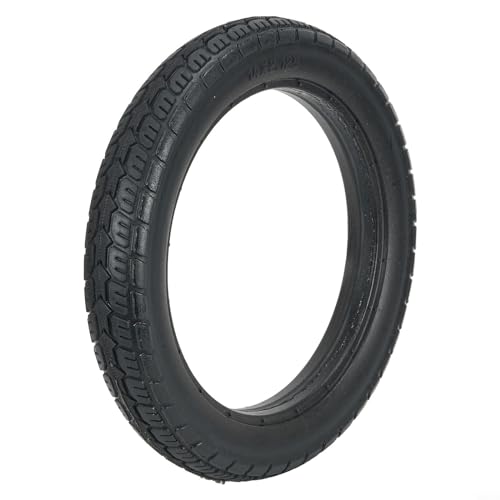 Pneu plein 14 x 2,125 en caoutchouc noir hautement résistant et 100% increvable