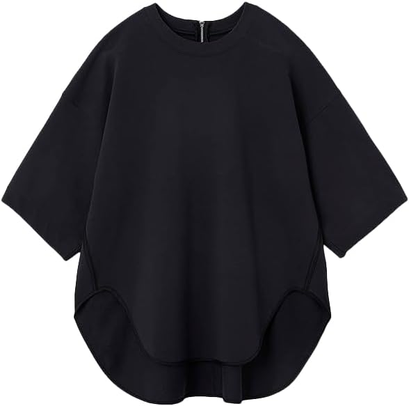 Amazon | [ミースロエ] サテン切り替えカットソートップス MWCT254020