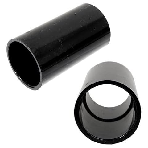 10 x 20mm Black Push-in Couplers for PVC Cover