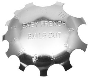 SHEBA NAILS Easy French Acrylic Smile Line Cutter miniatura 1