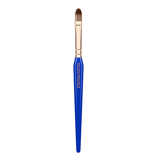 Pinceau 934 Bdellium Tools triangle doré application précise anti-cernes