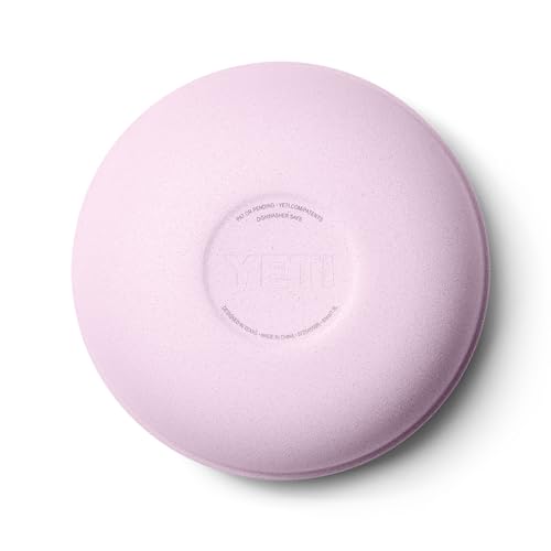Image of YETI Rambler Bowls, Vacuum Insulated, Stackable and Nestable Stainless Steel Bowl with Lid, 2 Quart, Cherry Blossom