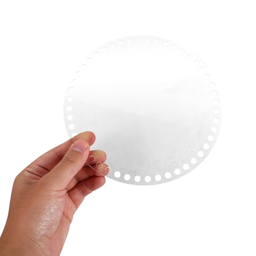Fond rond acrylique transparent 2mm robuste et stable de 18 cm pour paquet crochet - 5