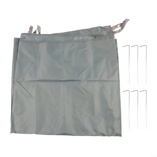 Tapis de tente imperméable 2000mm aux bords renforcés pour bivouac - 2