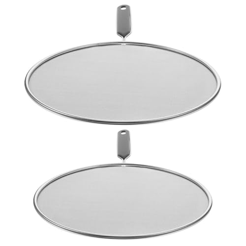 Sewroro 2����X�e�����X���X�v���b�^�[�X�N���[�� �g�����p��юU��h�~�K�[�h �V���R���n���h���t�� �ی^���b�V�� ���n�l�h�~ �t���C�p�������p ���a25cm33cm�Ή�