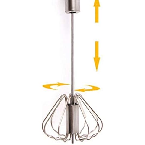 Toporchid Semi-Automatic Stainless Steel Egg Beater Cover