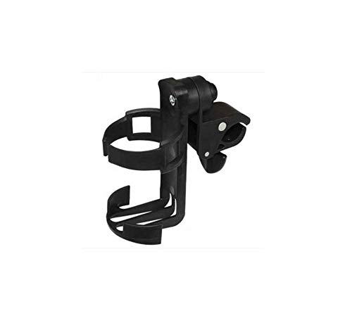eWINNER Baby Stroller Accessories Cup Holder Cart Bottle rack for Milk Water pushchair carriage buggy/Cycling Bike Bicycle Drink Mount Cage Children's Bottle Rack - Black