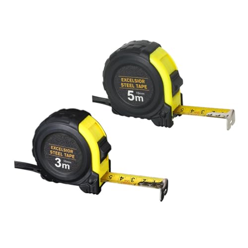 Set 2 Cintas Métricas Retráctiles 5m y 3m miniatura 7