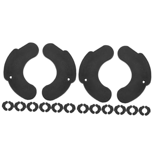 BESPORTBLE 12pairs Gym Dumbbell Holder Dumbbell Rack Slot Pad Fitness Supplies Protection Pad