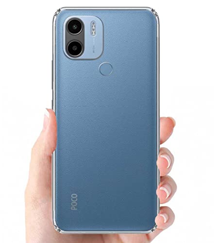 Image of Soft Silicone TPU Back Cover Compatible with Redmi A2 Plus | Redmi A1 Plus | Poco C50